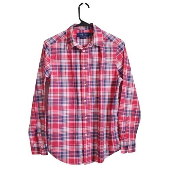 Ralph Lauren Other - RALPH LAUREN Boys Plaid Long-sleeve Shirt Size Large 14/16 GUC